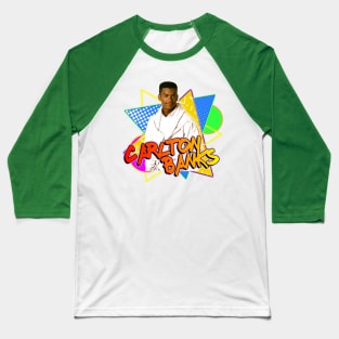 Carlton Banks // Fresh Prince Retro 90s FanArt Baseball T-Shirt